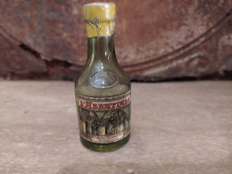 Ancienne Mignonnette Liqueur L'Abbatiale André Teissedre Bordeaux - Miniaturflaschen
