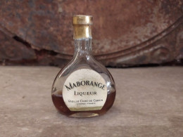 Ancienne Mignonnette Liqueur Maborange Cenon Gironde - Miniaturflaschen