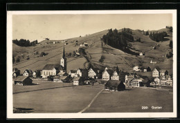 AK Gonten, Ortspartie Mit Kirche  - Gonten
