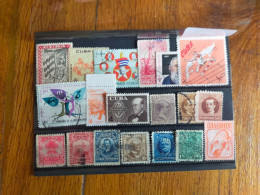 18 Timbres   Cuba  ( Lot H 112  ) - Collections, Lots & Séries