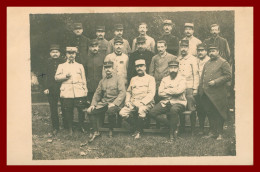 Delcampe - * CP PHOTO - GROUPE DE POILUS DU 4 R.I. - POILU - MILITAIRES D'ARTILLERIE LOURDE - MILITAIRE REGIMENT INFANTERIE - G.V.C - Regimente