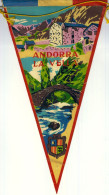 ANDORRA / ANDORRE , BANDERÍN , FAHNE , DRAPEAU , FLAG , SOUVENIR TURÍSTICO DEL PRINCIPADO - Other & Unclassified