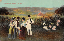Salutari Din Romania-La Tara-ROUMANIE-ROUMANIA -RUMÄNIEN- VOIR COIN GAUCHE EN HAUT - Romania