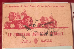 Buvard  Tracteur Agricole Renault - Landbouw