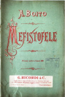 LIBRETTO MUSICALE ARRIGO BOITO "MEFISTOFELE" - Other Products