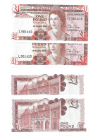 Gibraltar 1 Pound 1998 - UNC / NEUF - 2 Consecutive - Gibraltar