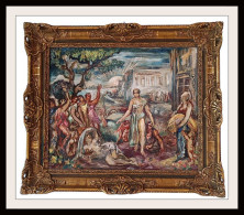 Tableau " La Paix" Du Peintre Othon Friez - Peinture à L'huile - #AffairesConclues - Oils