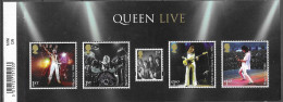 HB NUEVA DE GRAN BRETAÑA 2020, QUEEN LIVE, YT F 5023 - Sheets, Plate Blocks & Multiples