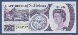 SAINT HELENA - P. 5 - 50 Pence ND (1979) UNC, S/n: See Photos - Saint Helena Island