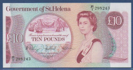 SAINT HELENA - P. 8b - 10 Pounds ND (1979) UNC, S/n: See Photos - Saint Helena Island
