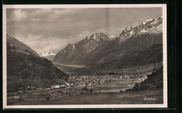 AK Poschiavo, Gesamtansicht Mit Gebirgswand  - Poschiavo