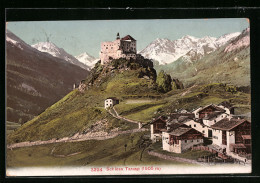 AK Tarasp, Partie Am Schloss  - Tarasp