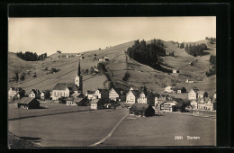 AK Gonten, Ortspartie Mit Kirche  - Gonten
