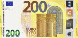 FRANCE 200 EA E009 UNC LAGARDE - 200 Euro