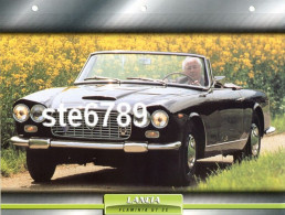 LANCIA FLAMINIA GT 3C Voiture Auto Fiche A4 Illustrée Automobile - Automobili