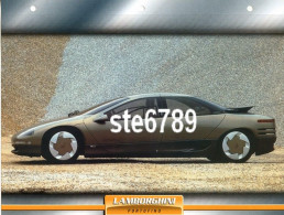 LAMBORGHINI  PORTOFINO Voiture Auto Fiche A4 Illustrée Automobile - Automobili