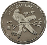 BELIZE 1 DOLLAR 1974 PROOF #sm17 1563 - Belize