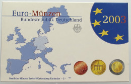 GERMANY BRD KMS EURO 2003 G PP #bs23 0165 - Mint Sets & Proof Sets