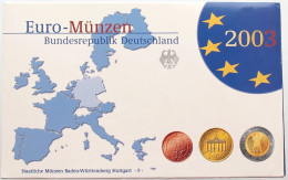 GERMANY BRD KMS EURO 2003 F PP #bs23 0171 - Mint Sets & Proof Sets