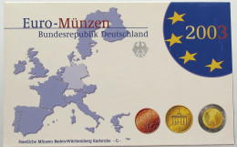 GERMANY BRD KMS EURO 2003 G PP #bs23 0061 - Mint Sets & Proof Sets