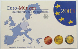 GERMANY BRD KMS EURO 2003 D PP #bs23 0071 - Mint Sets & Proof Sets