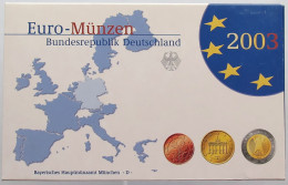 GERMANY BRD KMS EURO 2003 D PP #bs23 0173 - Mint Sets & Proof Sets