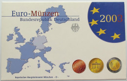 GERMANY BRD KMS EURO 2003 D PP #bs23 0143 - Mint Sets & Proof Sets