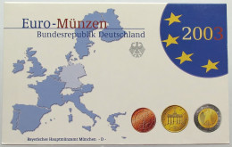 GERMANY BRD KMS EURO 2003 D PP #bs23 0137 - Mint Sets & Proof Sets