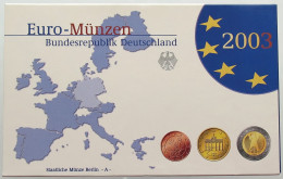 GERMANY BRD KMS EURO 2003 A PP #bs23 0077 - Mint Sets & Proof Sets