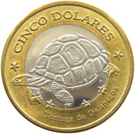GALAPAGOS ISLANDS 5 DOLLARS 2008 #sm17 1509 - Autres – Océanie