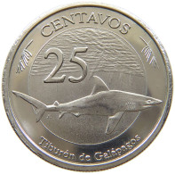 GALAPAGOS ISLANDS 25 CENTAVOS 2008 #sm17 1501 - Autres – Océanie