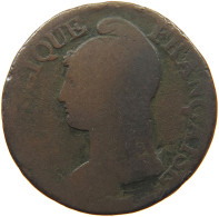 FRANCE 5 CENTIMES AN 5 A #sm16 0583 - 1792-1804 1ère République (An I – An XII)