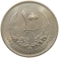 LIBYA 100 MILLIEMES 1965 #t043 0471 - Libia