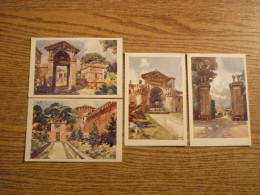 Delcampe - Lot De 4 CPA Vatican - Italie - Giardini Vaticani - Voir Détails Sur Photos - 9 X 14 Cm Env. - Vatikanstadt