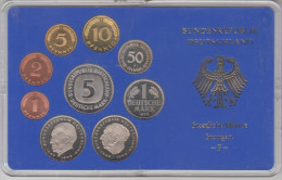 Germania, Repubblica Federale. Serie Ufficiale Zecca Stoccarda ( F ) 1976 FS 9 Valori - Mint Sets & Proof Sets