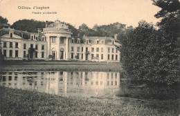 [-5%] BELGIQUE - Iseghem - Château DIseghem  Flandre Occidentale - 8670 - Vue Générale - Etang - Carte Postale Anc - Izegem