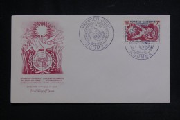 SERIE COLONIALE - FDC : 10 Ans De La Déclaration Universelle Des Droits De L'Homme - 1958 - A 7138 - Non Classificati