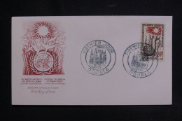 SERIE COLONIALE - FDC : 10 Ans De La Déclaration Universelle Des Droits De L'Homme - 1958 - A 7139 - Non Classificati