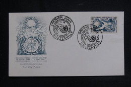 SERIE COLONIALE - FDC : 10 Ans De La Déclaration Universelle Des Droits De L'Homme - 1958 - A 7134 - Non Classificati
