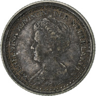 Pays-Bas, Wilhelmina I, 10 Cents, 1919, Argent, TB+, KM:145 - 10 Cent