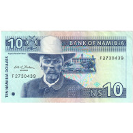 Namibie, 10 Namibia Dollars, SUP - Namibie