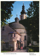 PEUERBACH, CHURCH, TOWER WITH CLOCK, CHILDREN, POSTCARD, AUSTRIA - Grieskirchen