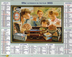 Calendrier Almanach La Poste 2023 AFFICHES ANCIENNES. Petit Beurre LU Et Réglisse CAR - Big : 2001-...