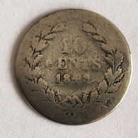 Pays Bas Pièce Monnaie Willem II Koning 25 Cents 1849 ? - 1840-1849 : Willem II
