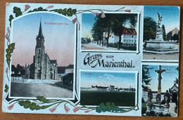 Marienthal Haguenau - Gruss Aus Multi-vues - Emil Hartmann Strassburg - Haguenau