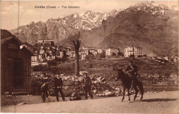 Delcampe - CORSE -  CORTE - Vue Du Bureau De L'Octroi (douane) - Corte
