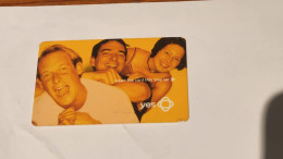 ISRAEL-YES NDS-(8)-(01--11887247)-(009702M14377)-good Card - Televisie
