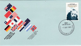 AUSTRALIAN ANTARCTIC TERRITORY 1983 FDC 12th ANTARCTIC TREATY. - FDC