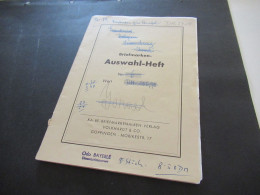 1919 CSR Hradschin Kleines Auswahlheft Mit Tollen Stücken Und Interessanten Stempeln / Paare, Randstücke Usw. - Gebraucht