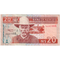Namibie, 20 Namibia Dollars, SUP - Namibie